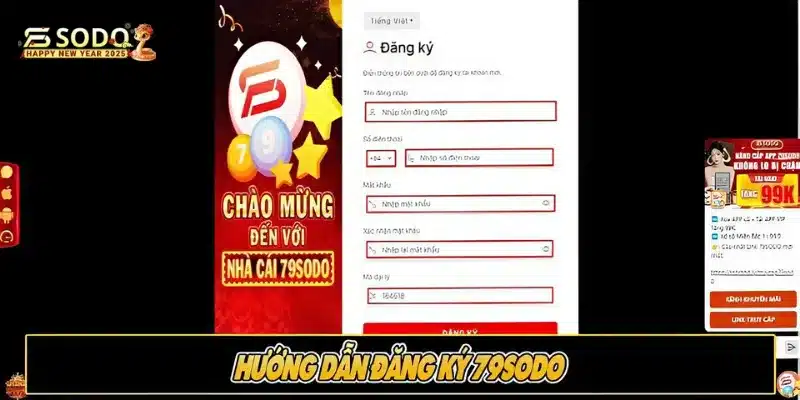 Những thông tin cần chuẩn bị trước khi thiết lập tài khoản 79sodo